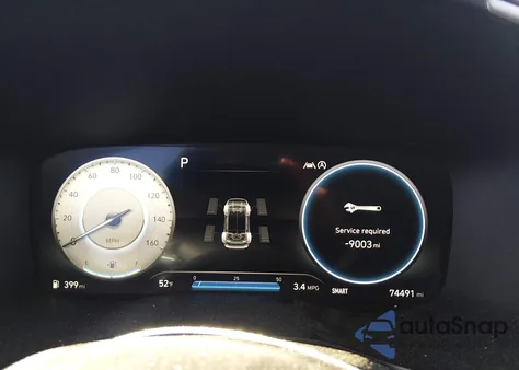 2021 Hyundai Santa Fe Sel z USA, uszkodzony, nr VIN 5NMS3DAJ7MH347054